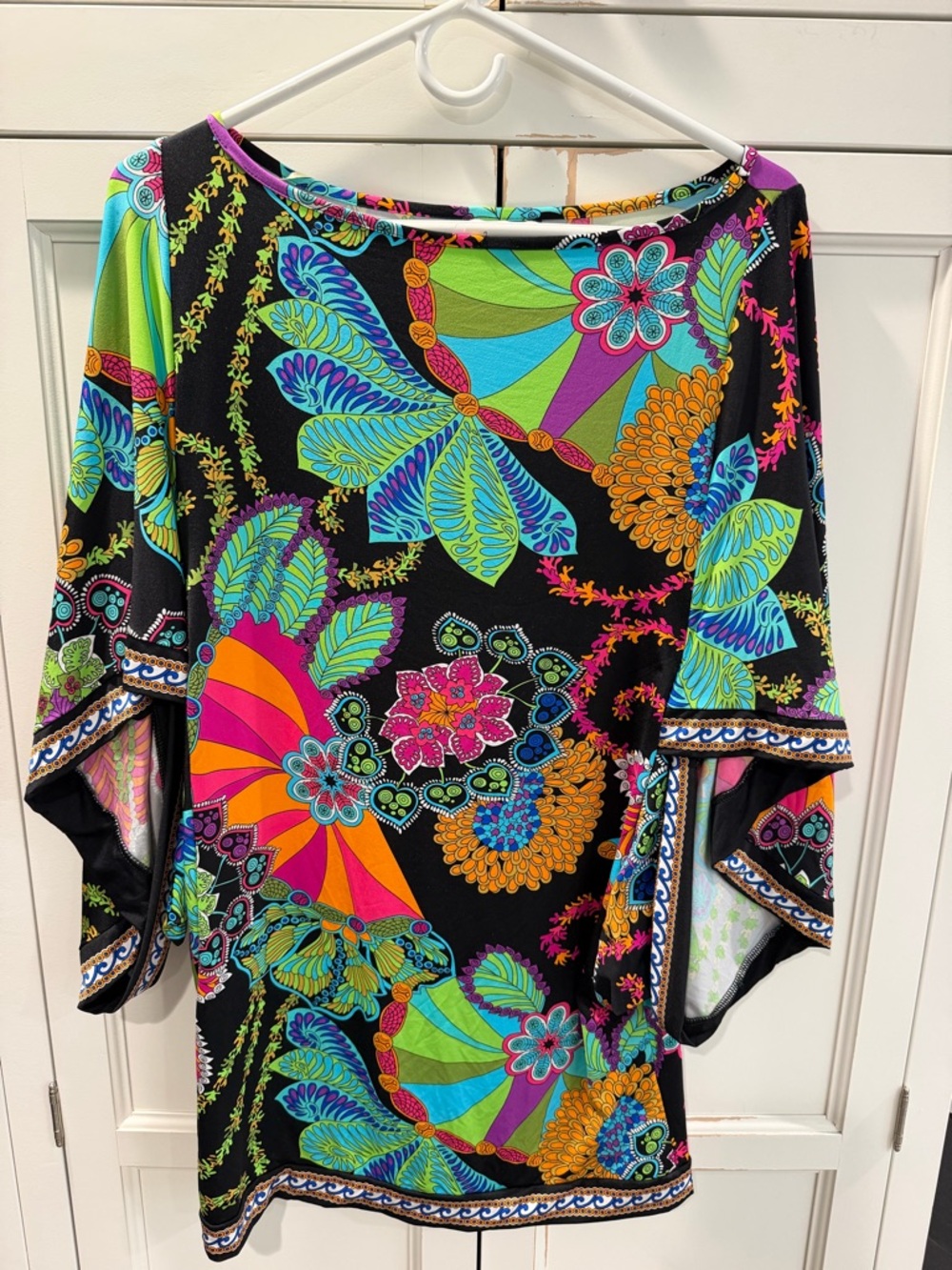 Trina Turk Balboa Floral Coverup - Picture 2 of 3